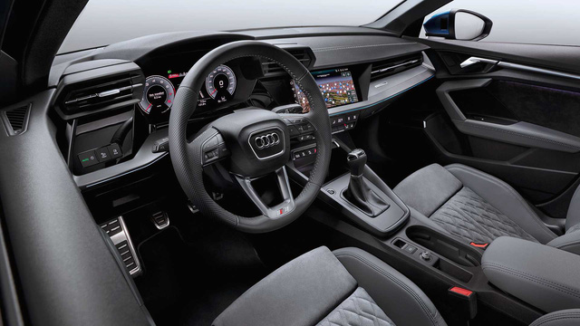 Audi A3 Sportback 2021 ra mắt, gây bất ngờ bằng nội thất mang “chất” Lamborghini