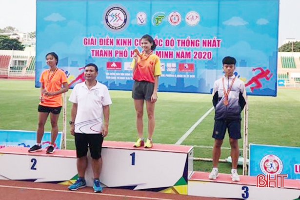 Hà Tĩnh giành 10 huy chương tại Giải điền kinh Cúp tốc độ Thống Nhất 2020
