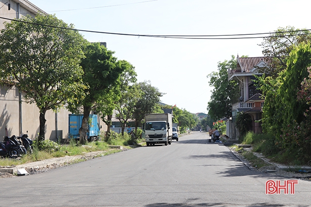 Sau phản ánh, đoạn đường ở trung tâm TP Hà Tĩnh đã “thông tuyến”