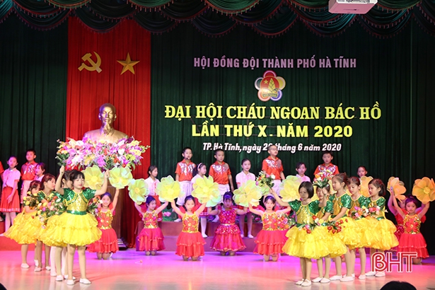 TP Hà Tĩnh tuyên dương 132 đội viên đạt danh hiệu Cháu ngoan Bác Hồ