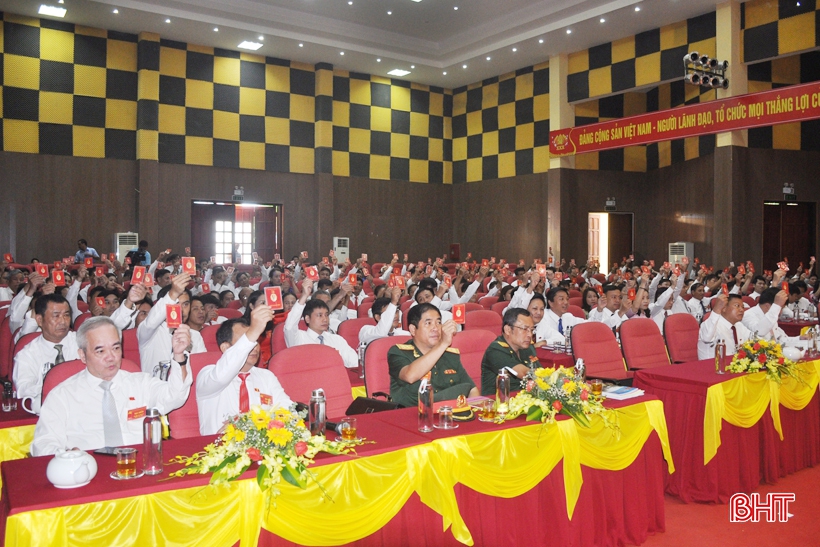 Đại hội Đảng cấp trên cơ sở ở Hà Tĩnh: Đúng tiến độ, đảm bảo chất lượng