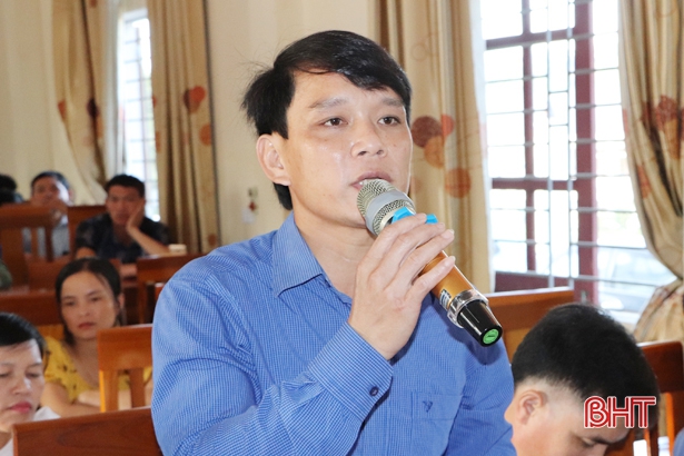 Trưởng ban Tuyên giáo Tỉnh ủy Hà Tĩnh đánh giá cao ý kiến của cử tri Vũ Quang
