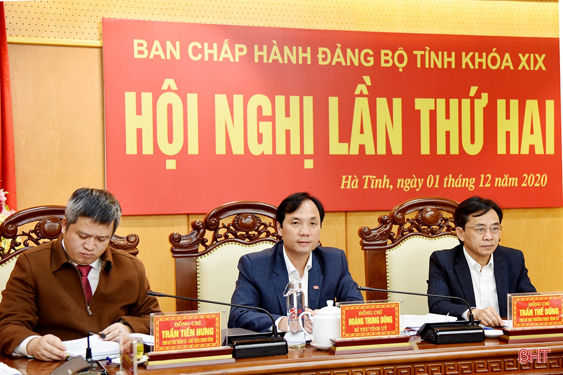 Xây dựng các chỉ tiêu năm 2021 bám sát Nghị quyết Đại hội Đảng bộ tỉnh Hà Tĩnh lần thứ XIX