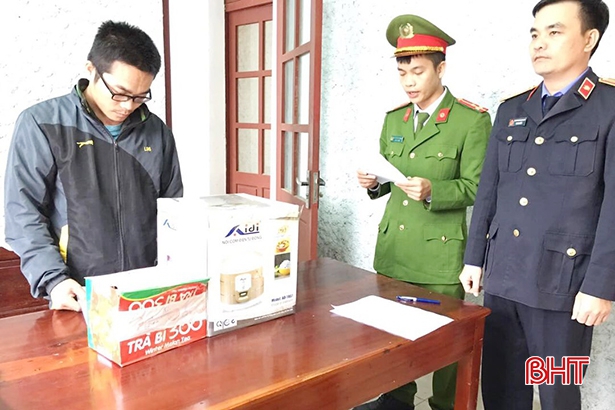 Bắt quả tang 2 vụ vận chuyển pháo lậu trên địa bàn Cẩm Xuyên, Hương Khê