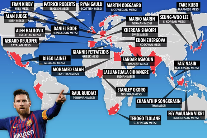 Thế giới có 24 “phiên bản Messi”, bóng đá Đông Nam Á sở hữu 3