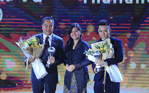 Việt Nam bội thu giải thưởng trong lễ trao giải AFF 2019