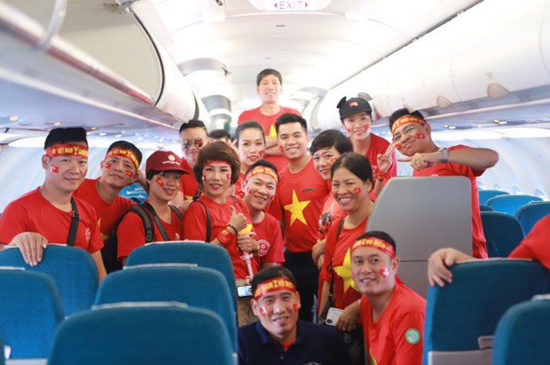 Vietnam Airlines tăng chuyến bay chở cổ động viên xem trận chung kết