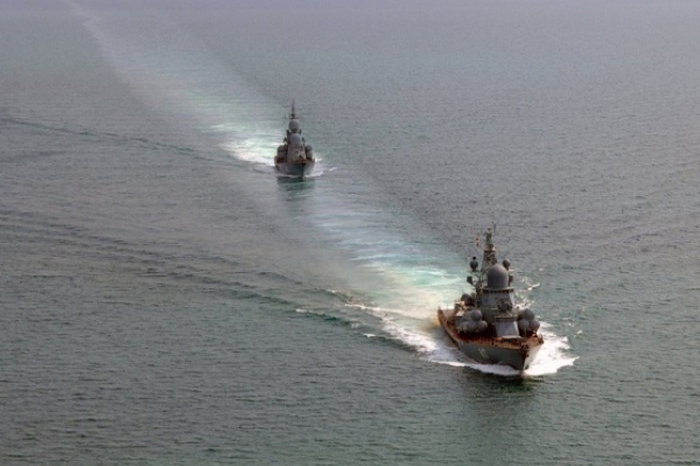 Tàu chiến Nga rượt đuổi một tàu tên lửa của hải quân Ukraine