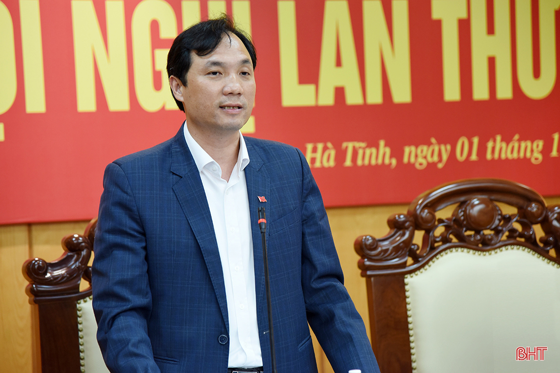 Xây dựng các chỉ tiêu năm 2021 bám sát Nghị quyết Đại hội Đảng bộ tỉnh Hà Tĩnh lần thứ XIX