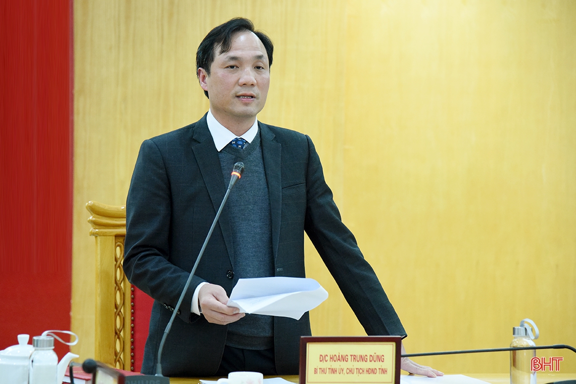 Thống nhất kế hoạch triển khai công tác bầu cử đại biểu Quốc hội và HĐND các cấp tại Hà Tĩnh