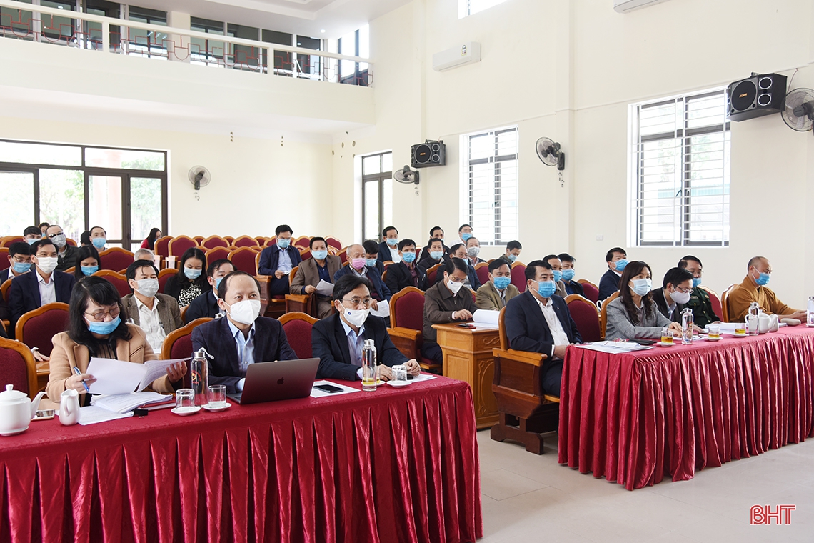 Hà Tĩnh hội nghị hiệp thương lần thứ nhất về bầu cử đại biểu HĐND các cấp khóa XVIII
