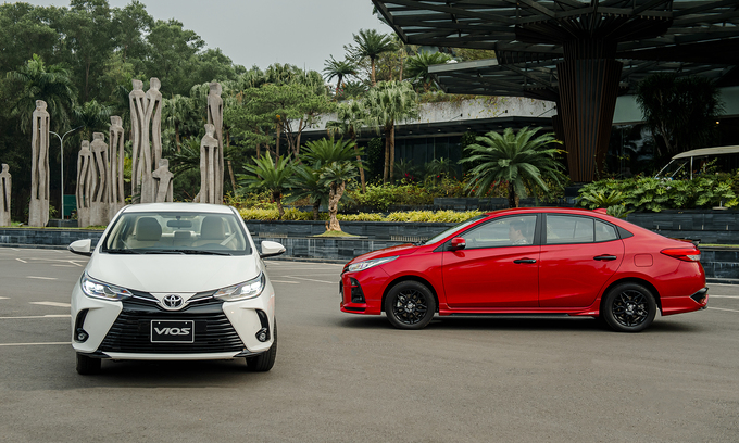 Toyota Vios 2021 ra mắt, giá cao nhất 638 triệu đồng