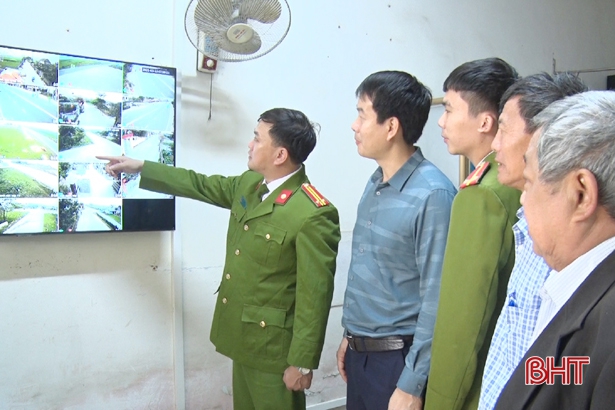 Đô thị phía Bắc Hà Tĩnh đầu tư 450 triệu đồng lắp camera giám sát