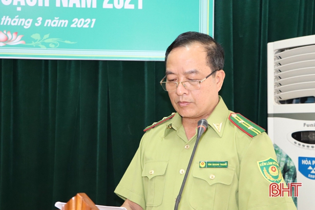 Vũ Quang quyết tâm không để cháy rừng trên diện rộng trong năm 2021