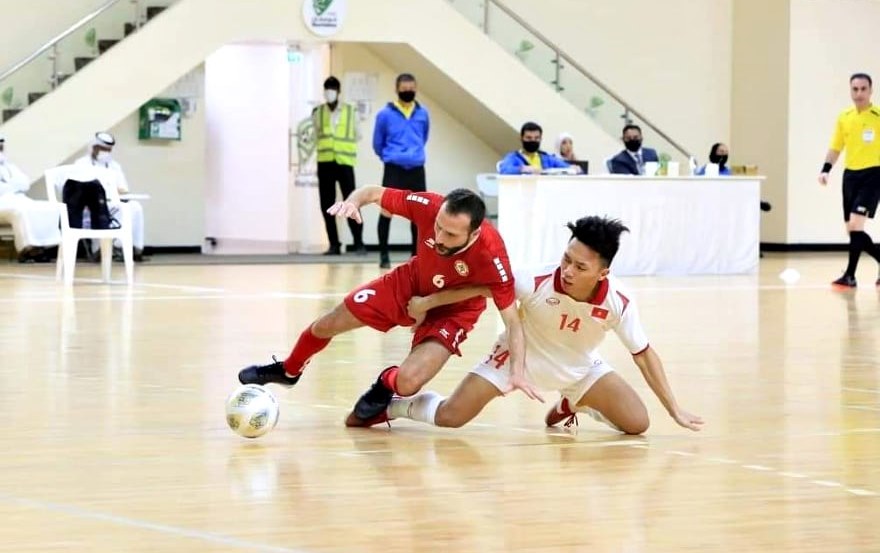 Tuyển Futsal Việt Nam vỡ òa sung sướng khi lấy vé World Cup