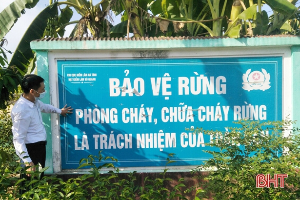 Hà Tĩnh: Vũ Quang lo canh “bà hỏa” bảo vệ rừng