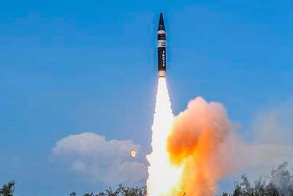 Ấn Độ thử thành công tên lửa đạn đạo thế hệ mới có khả năng mang hạt nhân