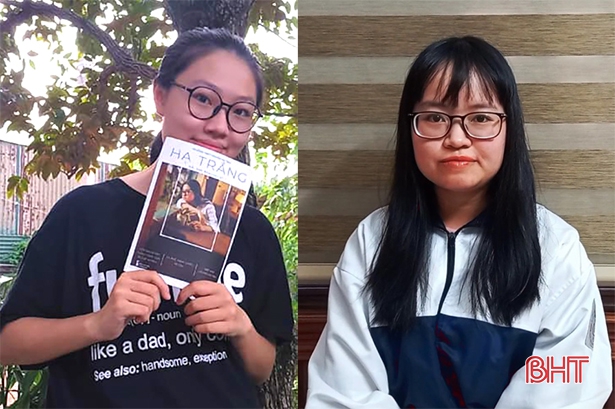Hai nữ sinh lớp 10 Hà Tĩnh chinh phục 8.0 IELTS trong lần thi đầu tiên