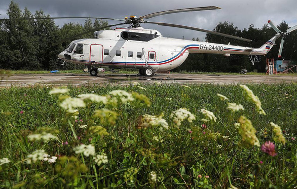 Trực thăng Mi-8 chở 16 người rơi ở Nga
