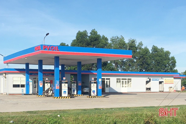 Cửa hàng xăng dầu ở Hà Tĩnh siết chặt các biện pháp phòng dịch 