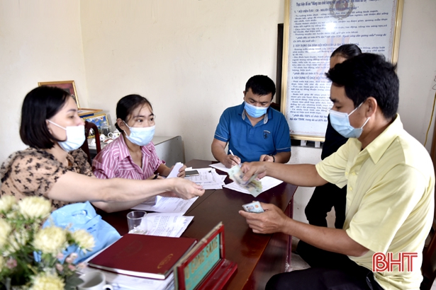 Gần 50 ngàn người dân và người lao động Hà Tĩnh được hưởng hỗ trợ theo Nghị quyết 68