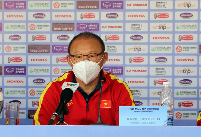 HLV Park Hang-seo: “Hãy tin tưởng và động viên để các cầu thủ U23 Việt Nam thi đấu đạt kết quả tốt”
