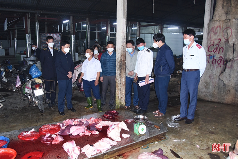 Lượng gia súc giết mổ tăng nhanh dịp tết, Hà Tĩnh siết chặt công tác kiểm soát
