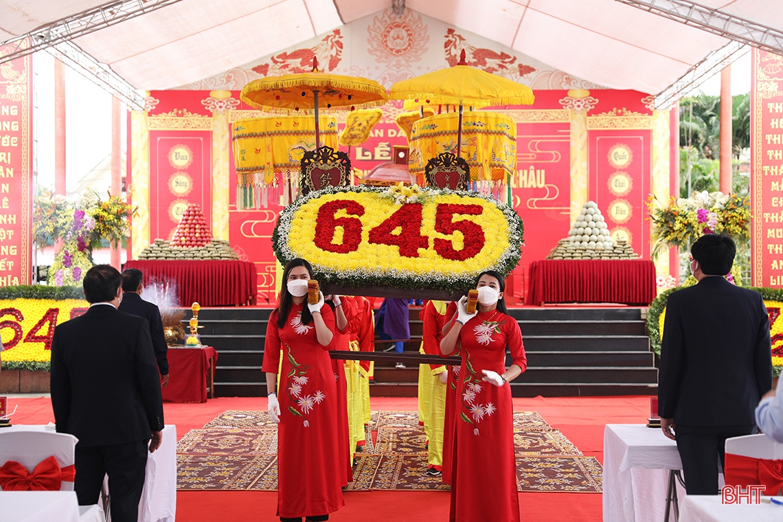 Long trọng lễ giỗ lần thứ 645 của Chế thắng phu nhân Nguyễn Thị Bích Châu