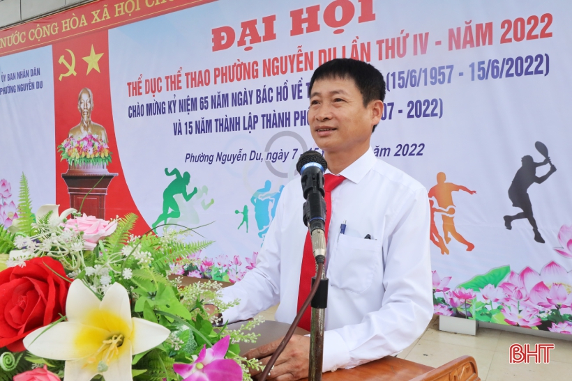 Đại hội TDTT phường Nguyễn Du tranh tài ở 5 bộ môn thi đấu