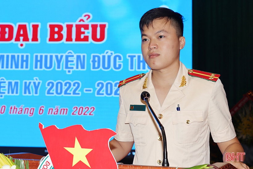 Chị Lê Thị Huyền Trang tái cử Bí thư Huyện đoàn Đức Thọ
