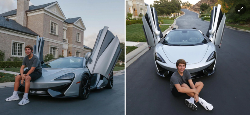 Bộ sưu tập siêu xe 12 triệu USD của “đứa trẻ giàu nhất nước Mỹ”