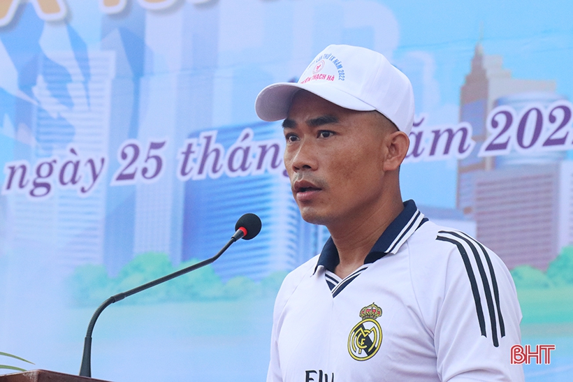 Gần 1.000 vận động viên tranh tài Đại hội thể dục thể thao huyện Thạch Hà