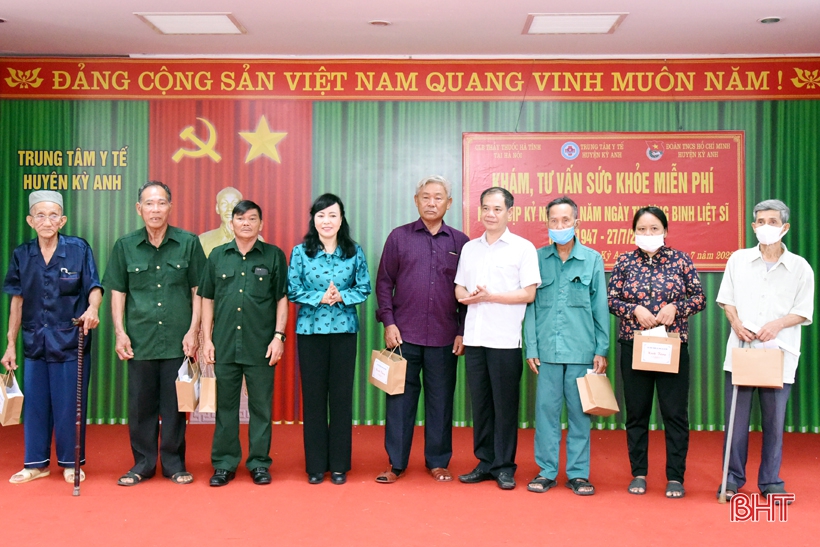 Các tổ chức, đơn vị khám và cấp phát thuốc miễn phí cho người dân Hà Tĩnh