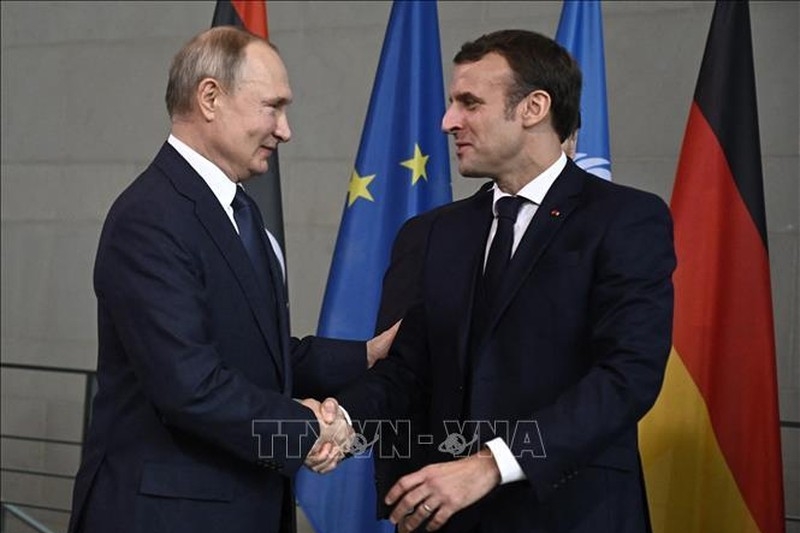 Lãnh đạo Nga và Pháp thảo luận tình hình Ukraine