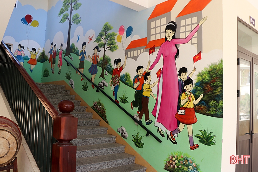 Các trường học ở Hà Tĩnh sẵn sàng đón học sinh lớp 1 tựu trường