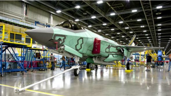 Bộ Quốc phòng Mỹ tạm dừng tiếp nhận tiêm kích F-35