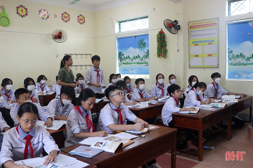 Các trường học ở Hà Tĩnh triển khai đồng bộ chương trình sách giáo khoa mới