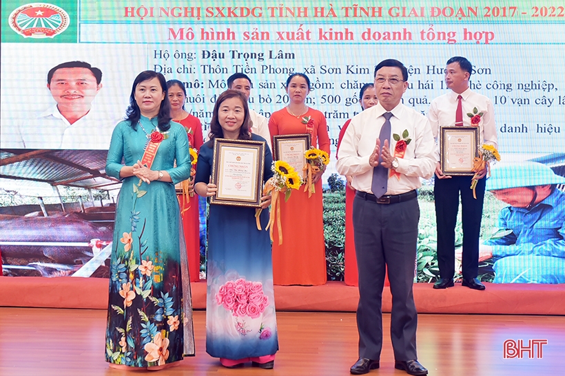 Xây dựng thế hệ nông dân Hà Tĩnh mang tư duy kinh tế nông nghiệp