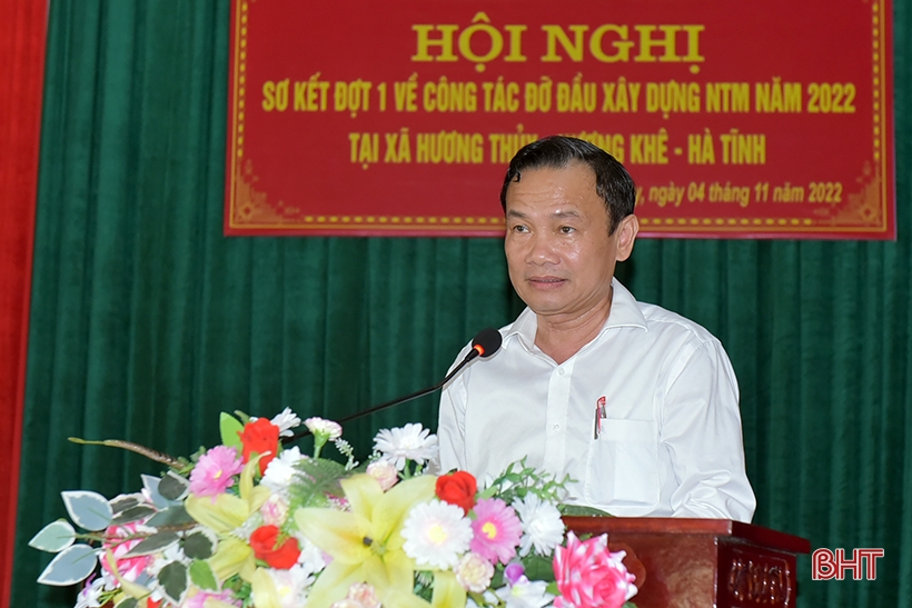 Hỗ trợ xã Hương Thủy nâng chất các tiêu chí NTM
