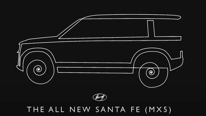 Chân dung Hyundai Santa Fe 2024 “vuông như hộp” khiến người yêu xe mê mẩn