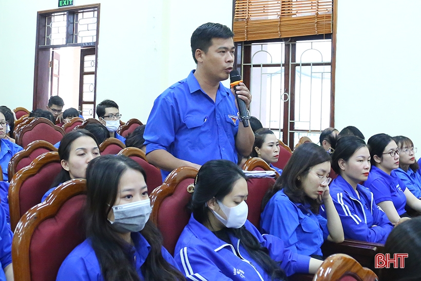 Bí thư Thành ủy Hà Tĩnh mong muốn thanh niên ra sức cống hiến nhiều hơn, xung kích đi đầu trong các phong trào