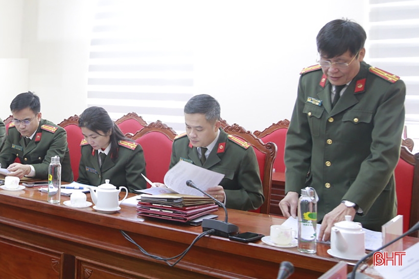 Đoàn ĐBQH giám sát nguồn lực phòng, chống dịch COVID-19 tại Công an tỉnh