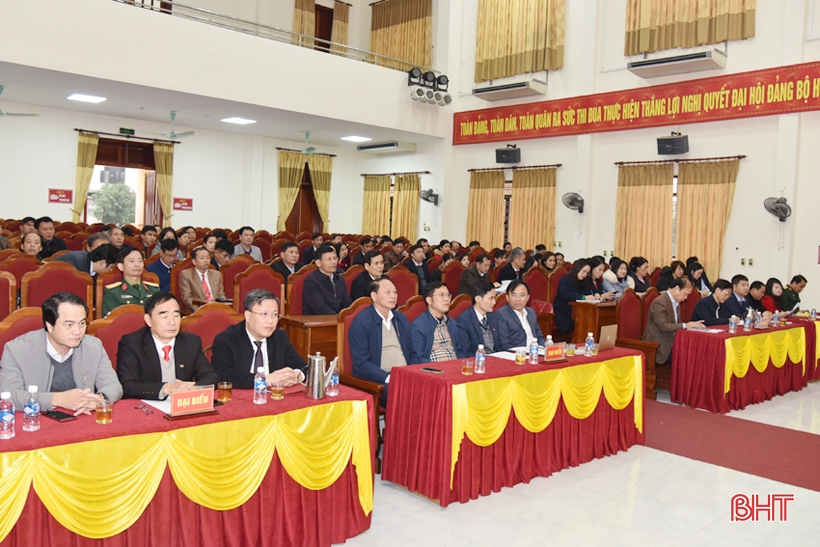 Nâng cao năng lực lãnh đạo của tổ chức Đảng, thực hiện tốt nhiệm vụ chính trị trên địa bàn Lộc Hà