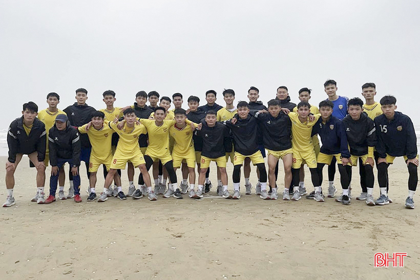 U17 Hồng Lĩnh Hà Tĩnh quyết tâm cải thiện thành tích ở mùa giải sắp khởi tranh
