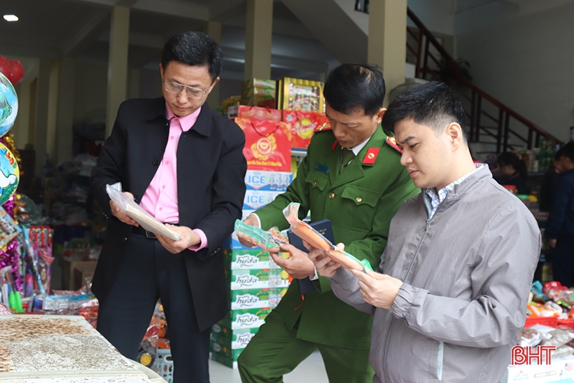 Tăng cường kiểm tra, đảm bảo an toàn thực phẩm dịp tết Nguyên đán ở Hà Tĩnh