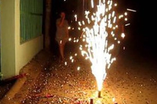 “Chơi” pháo trái phép ở Nghi Xuân, bị xử phạt 7,5 triệu đồng