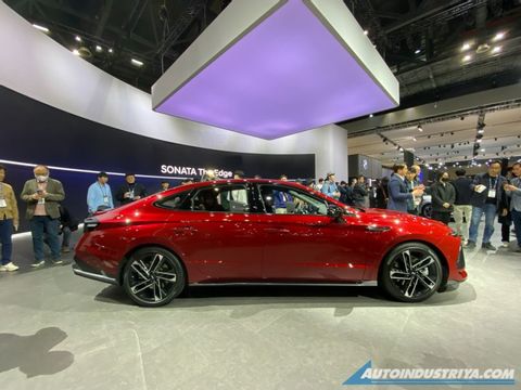 Hyundai Sonata 2024 tạo sức hút đặc biệt trong lần đầu ra mắt công chúng