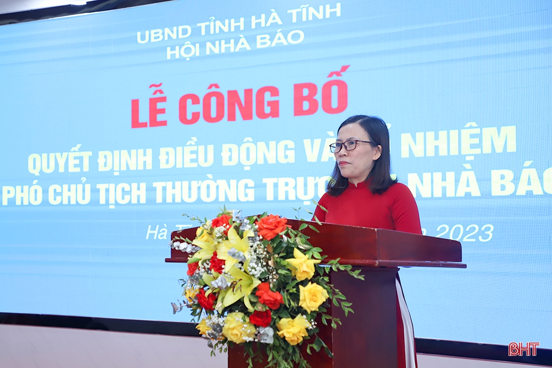 Ông Võ Xuân Báu giữ chức Phó Chủ tịch Thường trực Hội Nhà báo Hà Tĩnh