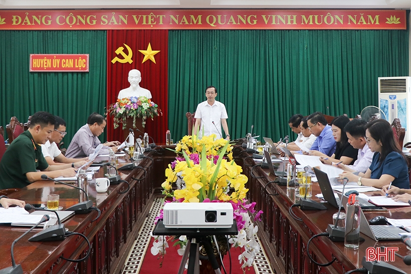 Can Lộc quyết tâm hoàn thành các nhiệm vụ năm 2023